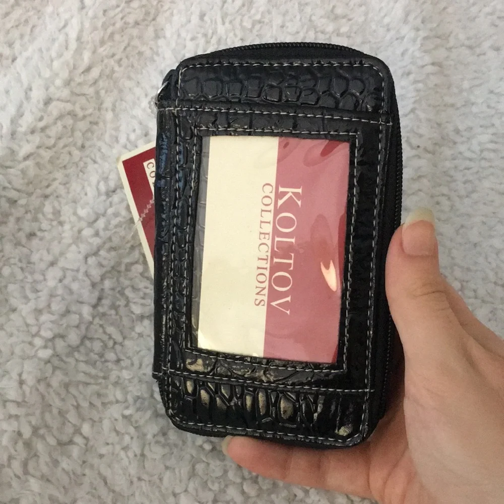 Lizard / Crocodile Patent Leather Phone Case and Wallet